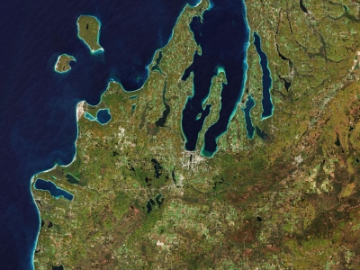 ESA - Immagine della settimana: Penisola di Leelanau (27 ottobre 2019)